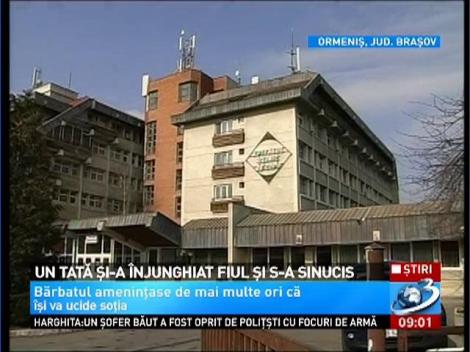 Un tată şi-a înjunghiat fiul de 14 ani iar apoi s-a sinucis