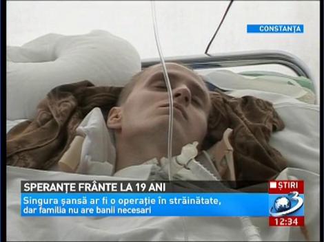 Speranţe frânte la 19 ani! Un tânăr fotbalist din Constanţa a rămas paralizat