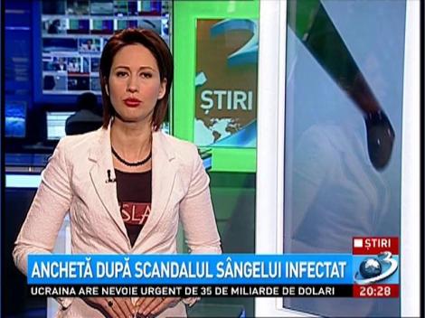 Anchetă la Slatina pentru s&acirc;ngele infestat