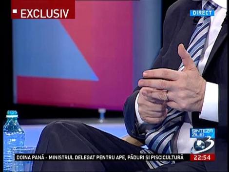 Sinteza Zilei: Exclusiv! Crin Antonescu explică de ce s-a văzut cu Băsescu
