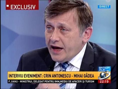 Sinteza Zilei: Crin Antonescu, despre shopping-ul la Milano
