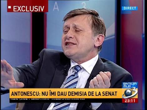 Crin Antonescu: Dacă mi se solicită, mă retrag fără nicio problemă