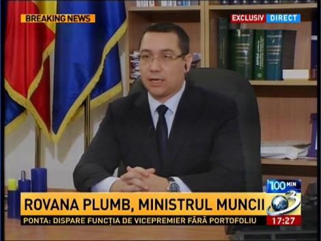 Victor Ponta, în exclusivitate despre noii săi miniştri