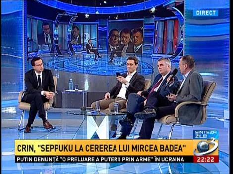 Mugur Ciuvică despre Crin Antonescu: A venit aici la cafteală