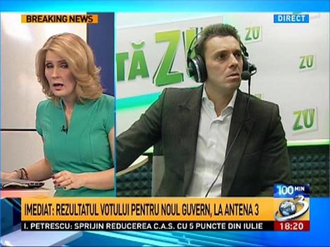 Mircea Badea: Demisia lui Antonescu de la şefia Senatului nu este o sinucidere politică