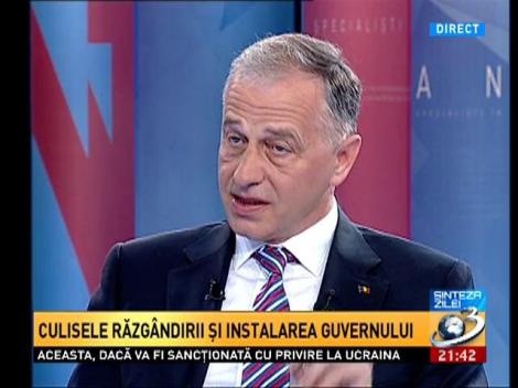 Mircea Geaonă, despre instalarea şi structuranoului Guvern