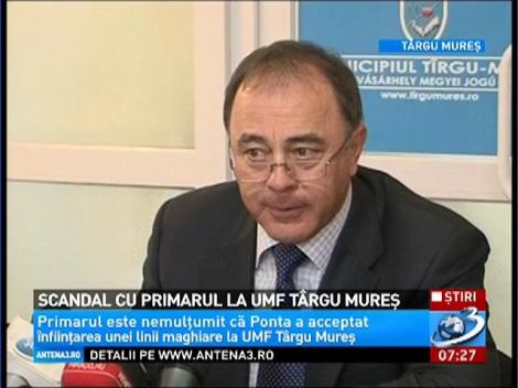 Primarul din T&acirc;rgu Mureş: "Nu vine nimeni doar ca să &icirc;nveţe maghiara" la Universitatea de Medicină