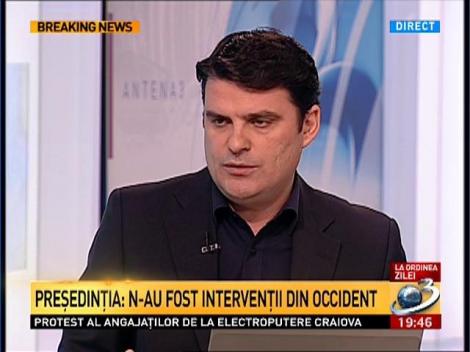 Radu Tudor, despre întâlnirile lui Antonescu cu Băsescu: Mie să nu-mi vândă gogoşi