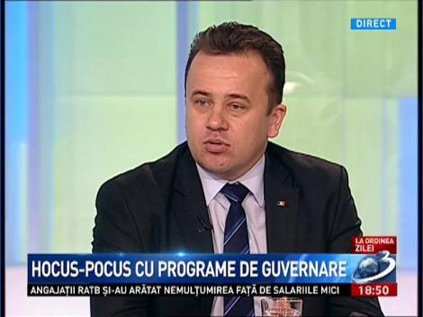 Liviu Pop: S-a adaptat programul de Guvernare USL