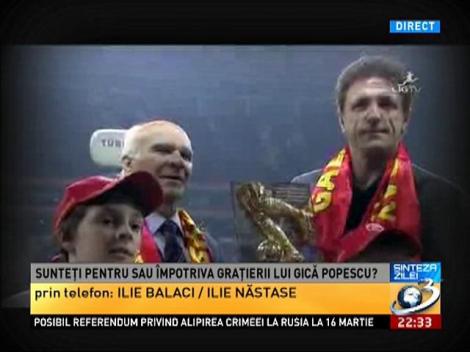 Marii sportivi ai României, în direct la Sinteza Zilei, despre cazul Gică Popescu