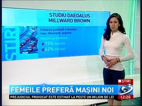 Femeile prefera masinile noi