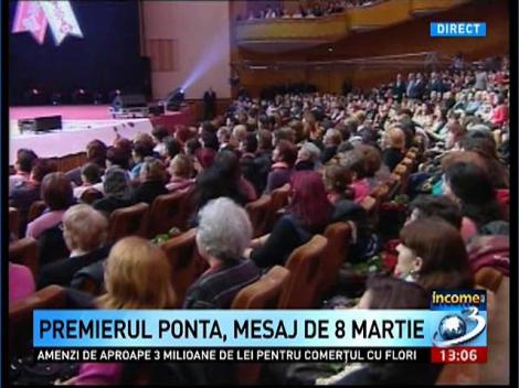 Discursul lui Victor Ponta de la reuniunea femeilor social-democrate