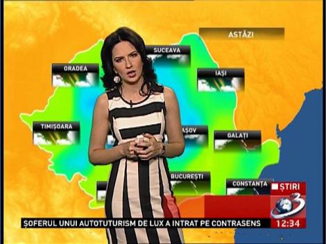 Atentionare meteo de vant puternic