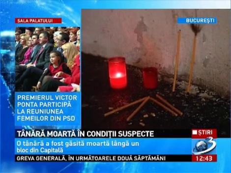 Tragedie intr-un bloc din Bucuresti! O tanara a cazut de la etajul 8