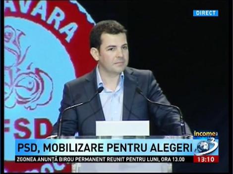 Daniel Constantin, la reuniunea PSD: Crin numai exista!