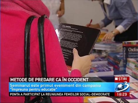Metode de predare ca in Occident