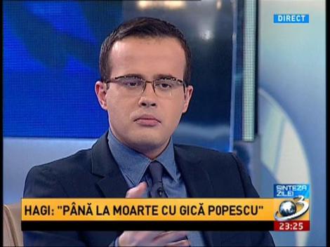 Hagi: Până la moarte cu Gică Popescu