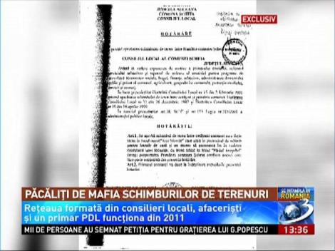 Exclusiv! Pacaliti de mafia schimburilor de terenuri
