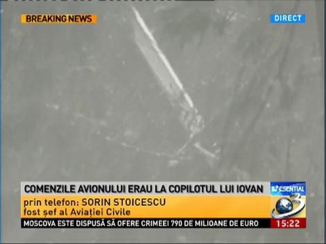 Comenzile avionului erau la copilotul lui Iovan
