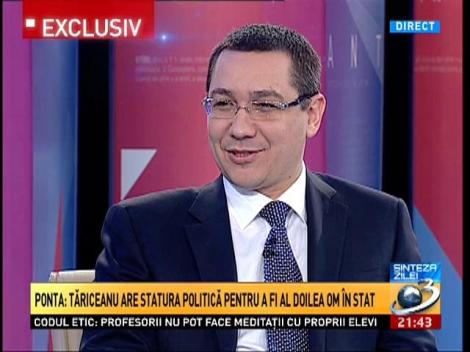 Ponta: Nu o să mă vedeţi că îl atac pe Antonescu