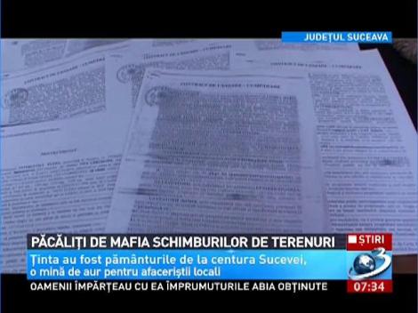 Păcăliţi de mafia schimburilor de terenuri