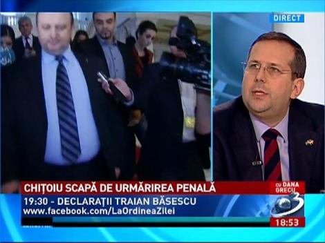 Theodor Nicolescu, deputat PNL: Am votat pentru începerea urmăririi penale a lui Chiţoiu