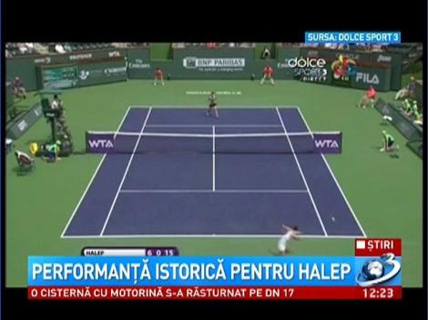 Performanţă istorică pentru Simona Halep