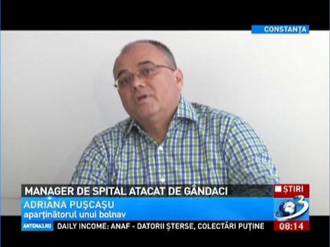 Manager de spital atacat de gândaci