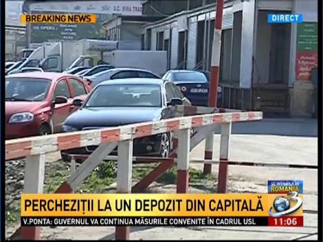 Imagini de la depozitul cu carne stricată din Capitală
