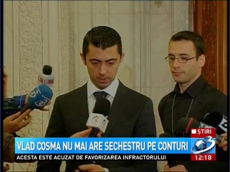 Vlad Comsa nu mai are sechestru pe conturi