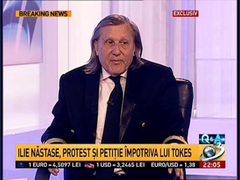 Q&A: Ilie Năstase, protest și petiție împotriva lui Tokes