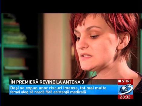 "În Premieră" revine la Antena 3. Femeile din România care au decis să nască acasă