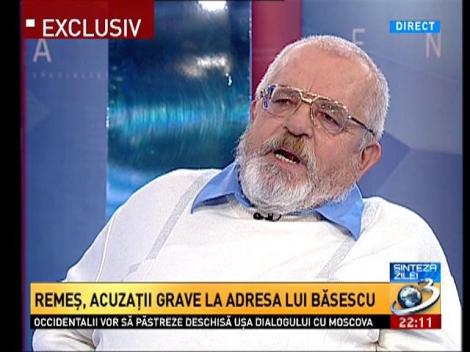 Exclusiv! Traian Remeş, despre coşmarul din închisoare