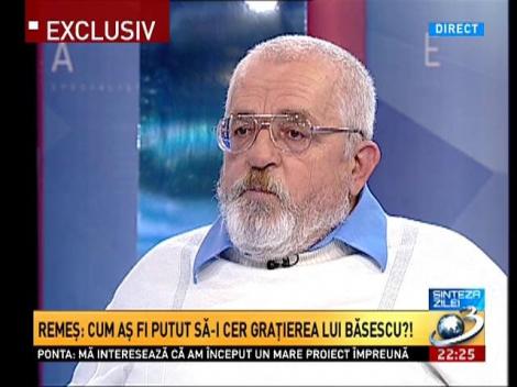 Traian Remeş: M-au aruncat ca pe o măsea stricată!