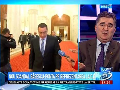 Ioan Ghişe: Băsescu şi Ponta, în faţa noastră joacă un blat