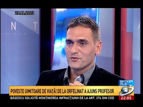 Povestea uimtioare a lui Mihai Ghebrea! De la orfelinat a ajuns profesor