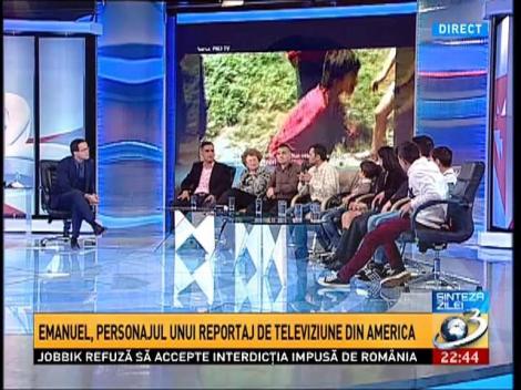 Sinteza Zilei: Emanuel Balaciu, din canal, steward la un hotel de lux