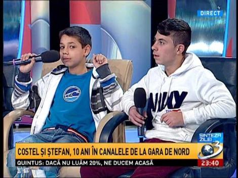 Sinteza Zilei: Cum arată viaţa lui Costel şi Ştefan, după 10 ani în canale