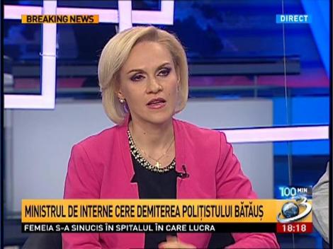 Ministrul de Interne cere demiterea poliţistului bătăuş din Piatra Neamţ