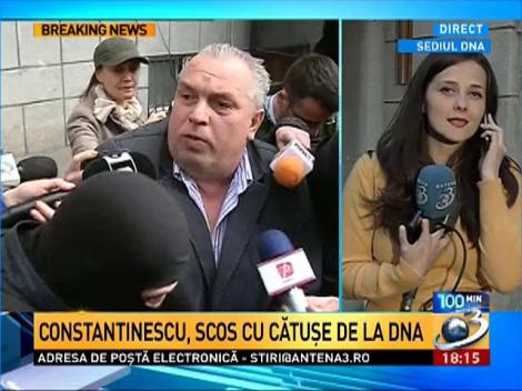Nicuşor Constantinescu, reţinut de DNA