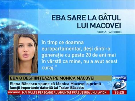 EBA o desfiinţeză pe Monica Macovei