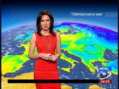 Prognoza meteo pentru următoarele zile!