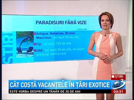 Cât costă vacanţele în ţări exotice