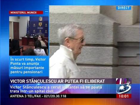 Victor Stănculescu ar putea fi eliberat