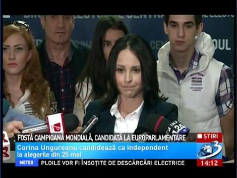 Corina Ungureanu candidează la europarlamentare