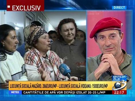 Săracii din Constanţa &icirc;şi spun nemulţumirile la Sinteza zilei