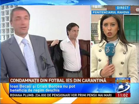 Condamnaţii din fotbal ies din carantină