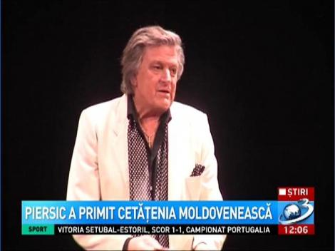 Piersic a primit cetăţenia moldovenească
