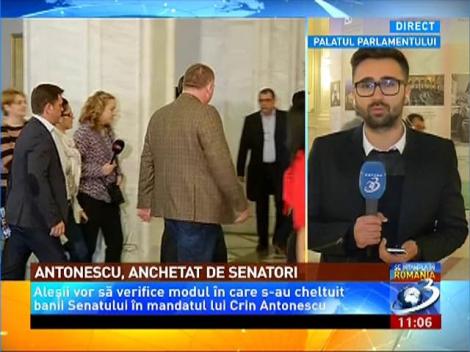 Crin Antonescu, anchetat de senatori