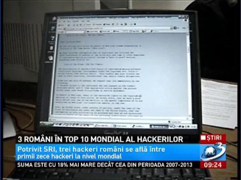 SRI: Trei din primii zece hackeri din lume sunt români
